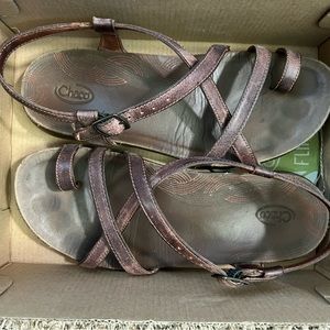 Chaco leather sandals, size 7